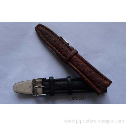 Black, Brown, Tan Bafflo Leather Wrist Watch Bands Straps W